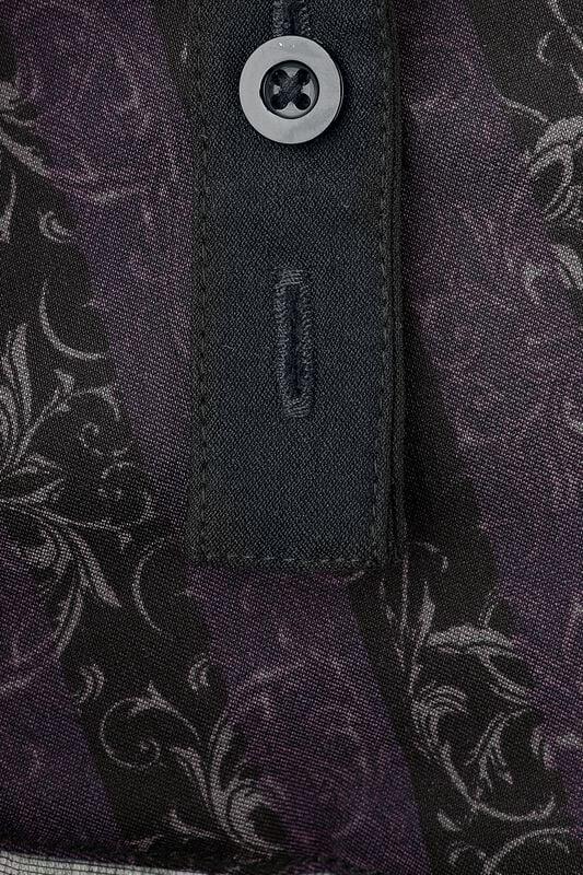 Rock Revival "Corpse Bride II - Haunted Phase Pinafore Skirt" Mini Skirt Black-lilac By Killstar