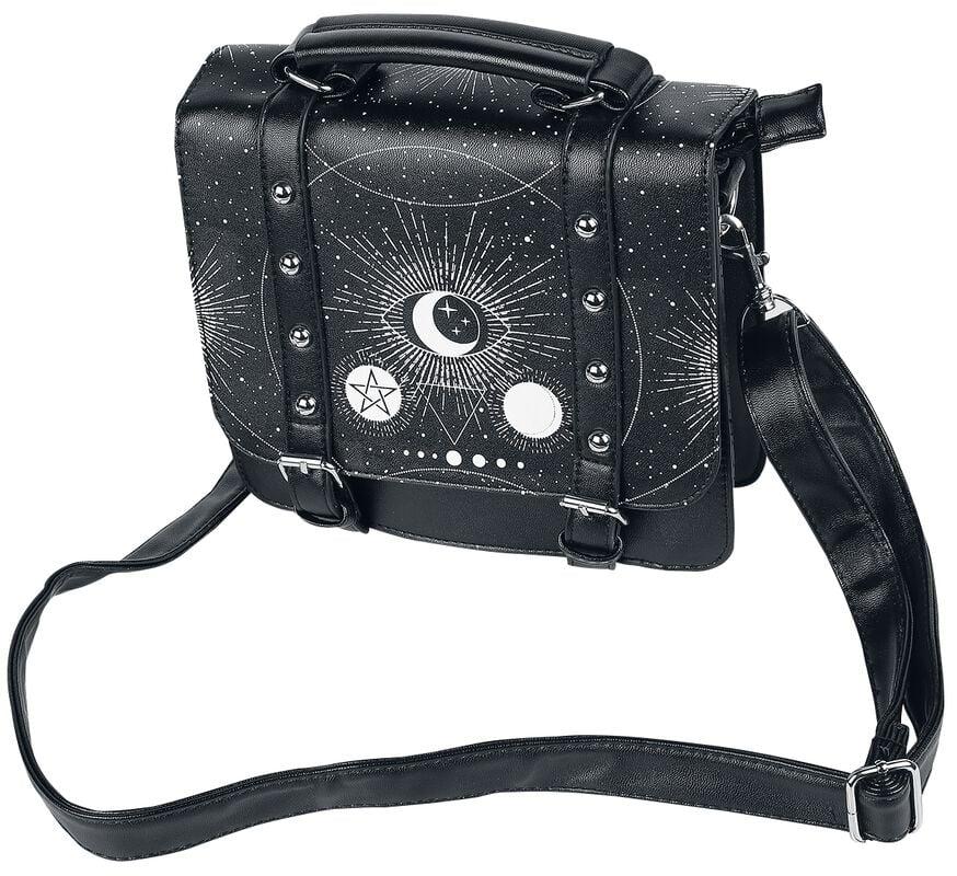 rock revival "Cosmic" Shoulder Bag black by Banned Alternative