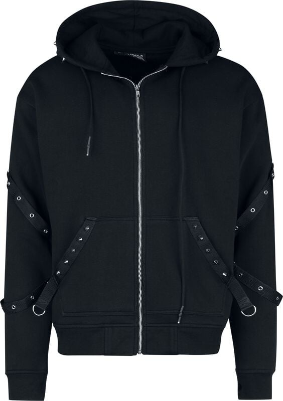 rock revival "Cosmo Hood" Hoodie Jacket black by Heartless