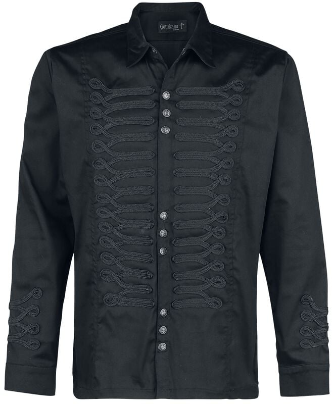 Rock Revival "Counterplay" Longsleeve Black By Gothicana By EMP