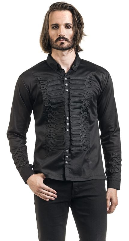 Rock Revival "Counterplay" Longsleeve Black By Gothicana By EMP