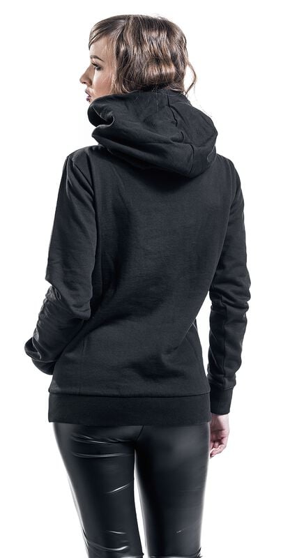 Rock Revival "Cross Over Dotty" Hoodie Black By Pussy Deluxe