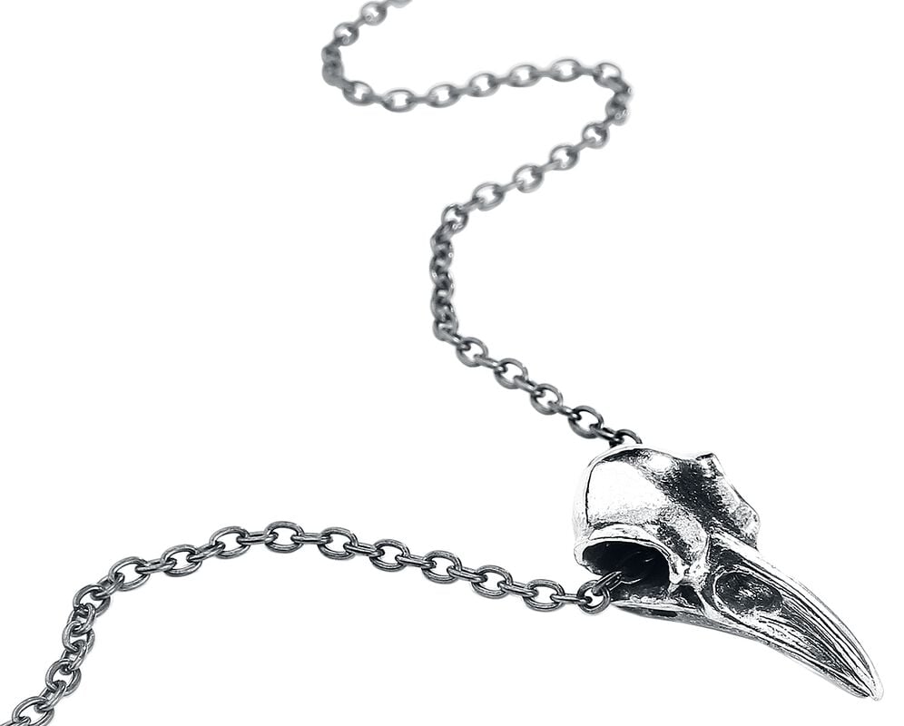 Rock Revival "Crow Skull Small" Necklace By Alchemy Gothic