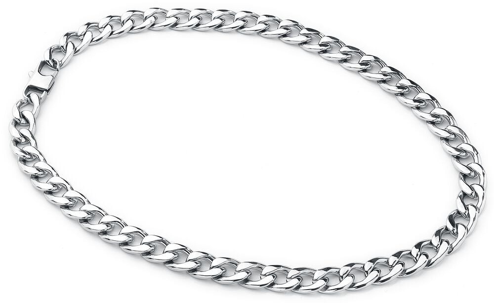 Rock Revival "Curb Chain" Necklace Silver-coloured By EtNox Hard And Heavy