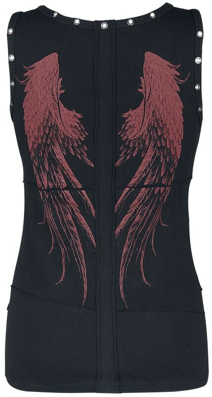 Rock Revival "Dance It All Off" Top Black By Rock Rebel By EMP