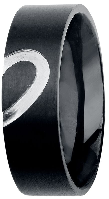 Rock Revival "Dark Romance" Ring Black By EtNox Hard And Heavy