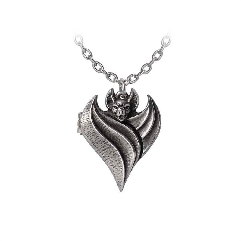 rock revival "Darken Heart Locket" Necklace by Alchemy Gothic