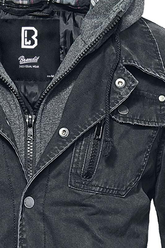 Rock Revival "Dayton" Mid-Season Jackets Charcoal By Brandit