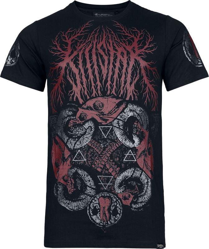 Rock Revival "Death Cycles T-shirt" T-Shirt Black-red By Alchemy By Killstar