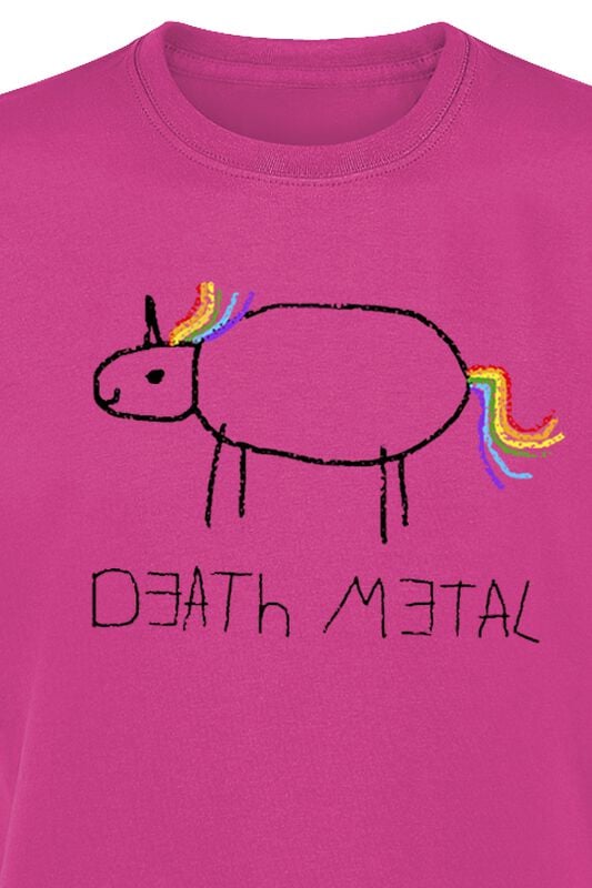 Rock Revival "Death Metal" T-Shirt Fuchsia By Death Metal
