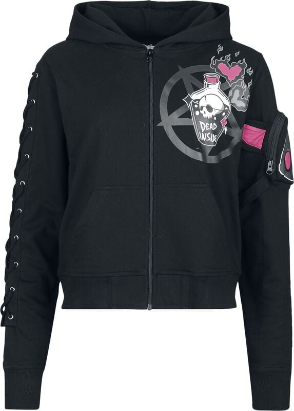 Rock Revival "Death Potion Hoodie" Hoodie Jacket Black By Cupcake Cult