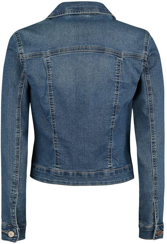 Rock Revival "Debra Denim Jacket" Jeans Jacket Blue By Noisy May