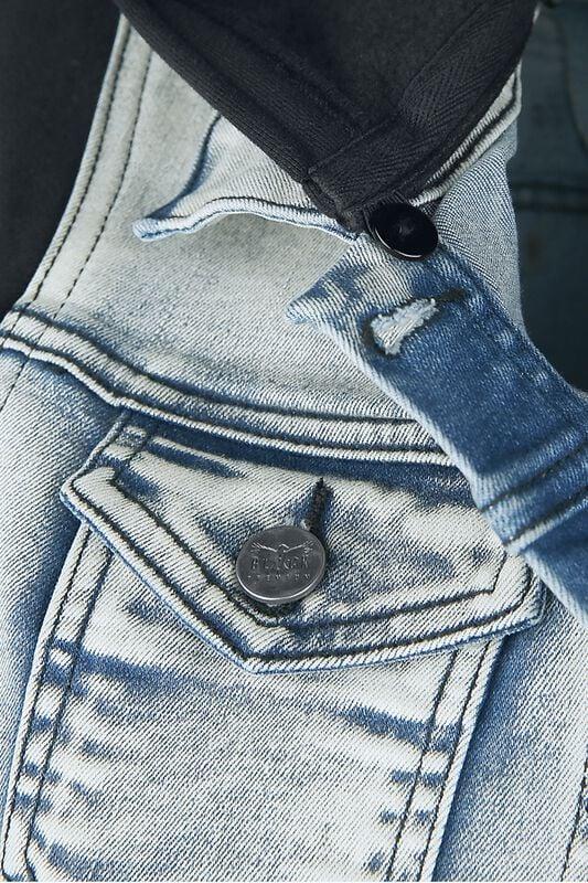 Rock Revival "Denim Soul" Jeans Jacket Blue By Black Premium By EMP