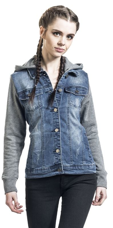rock revival "Denim Soul" Jeans Jacket blue-grey by RED by EMP