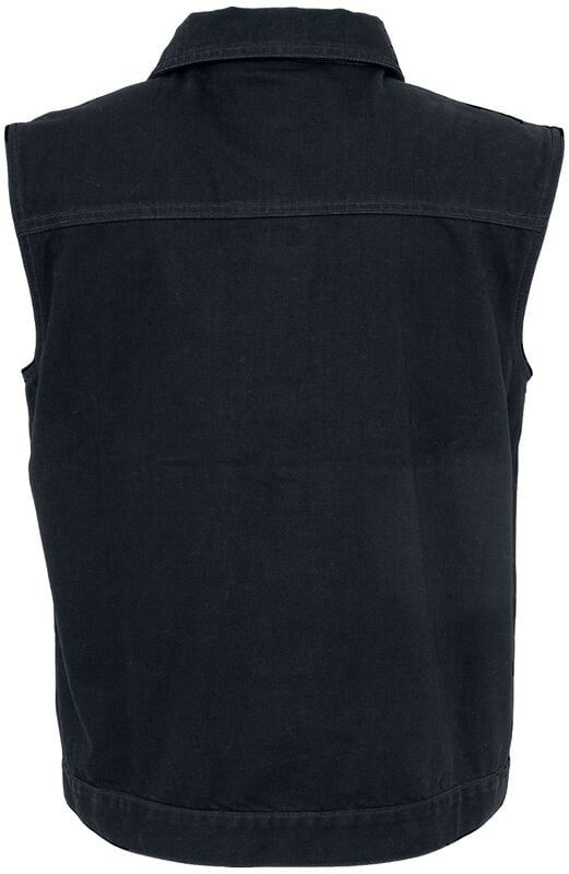 Rock Revival "Denim Vest" Vest Black By Urban Classics