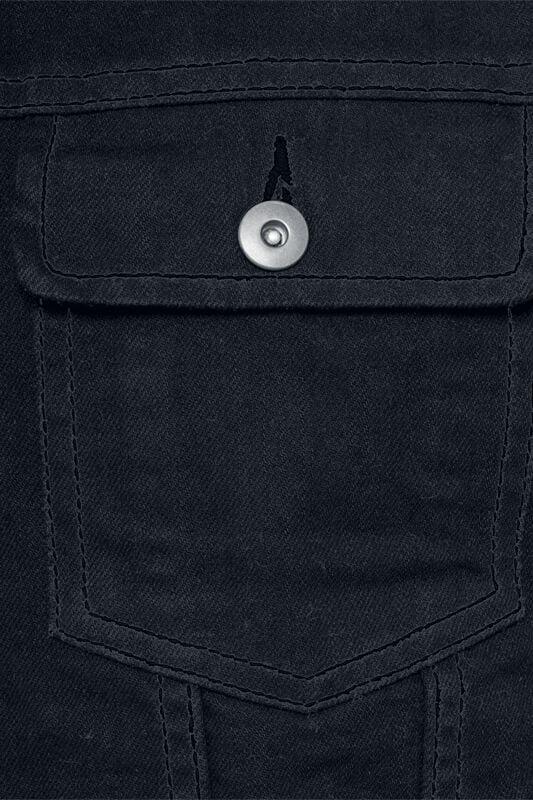 Rock Revival "Denim Vest" Vest Black By Urban Classics