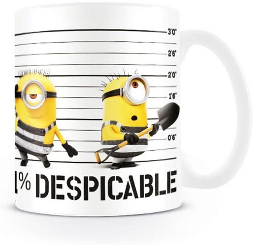 rock revival "Despicable Me 3" Cup white-yellow-black by Minions