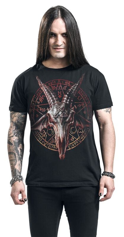 rock revival "Devil Goat" T-Shirt black by Alchemy England