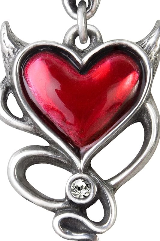 Rock Revival "Devil Heart Studs" Stud Earring Set By Alchemy Gothic