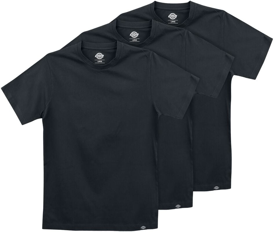 rock revival "Dickies T-Shirt Pack of 3" T-Shirt black by Dickies