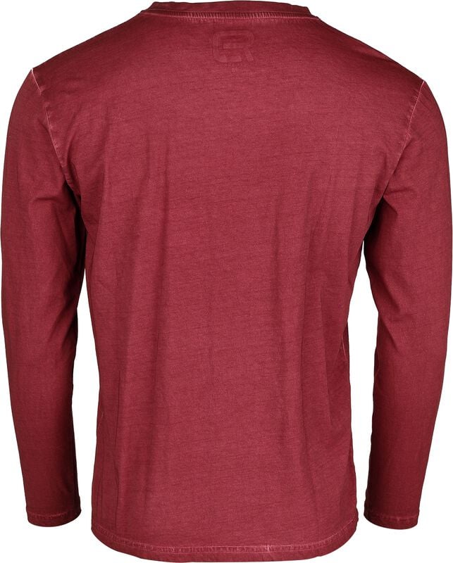 Rock Revival "Distinctive" Long-sleeve Shirt Burgundy By RED By EMP