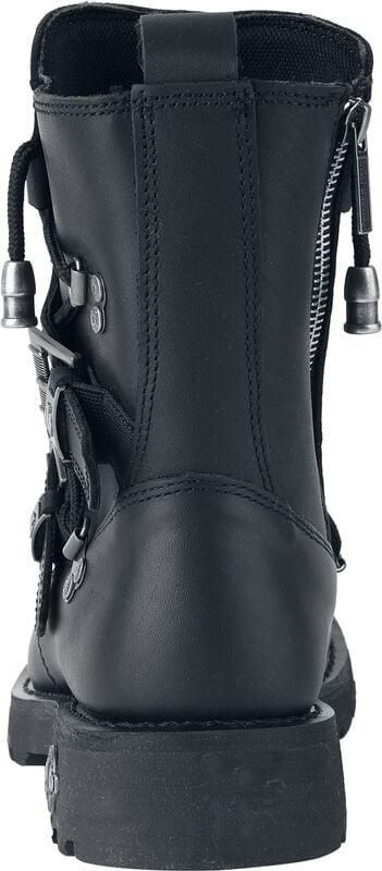 Rock Revival "Distortion" Biker Boot Black By Harley Davidson