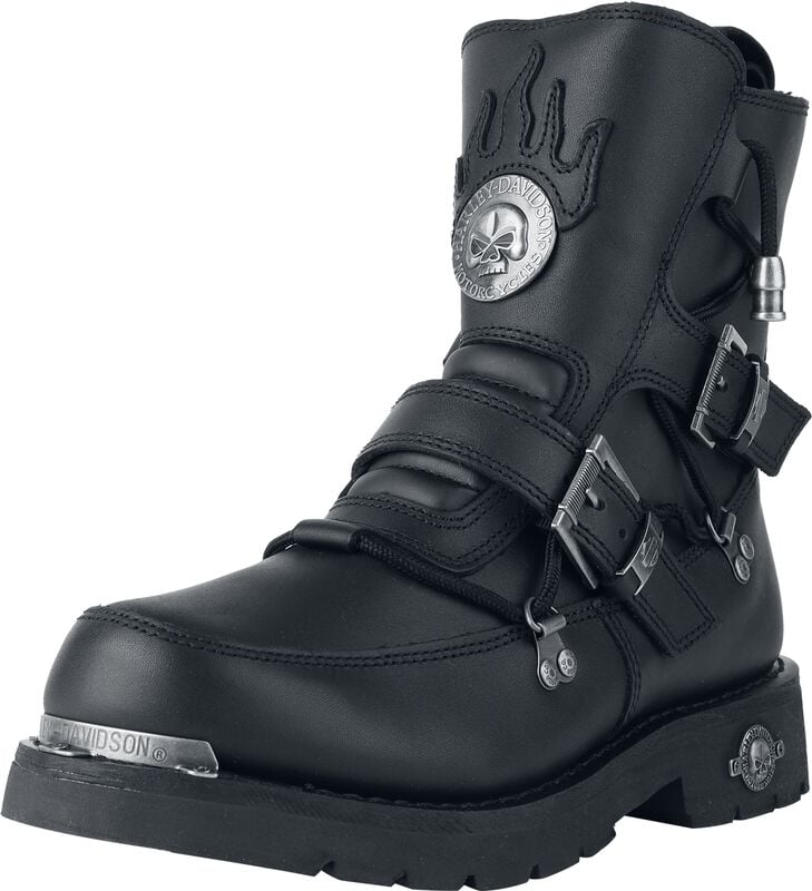 rock revival "Distortion" Biker Boot black by Harley Davidson
