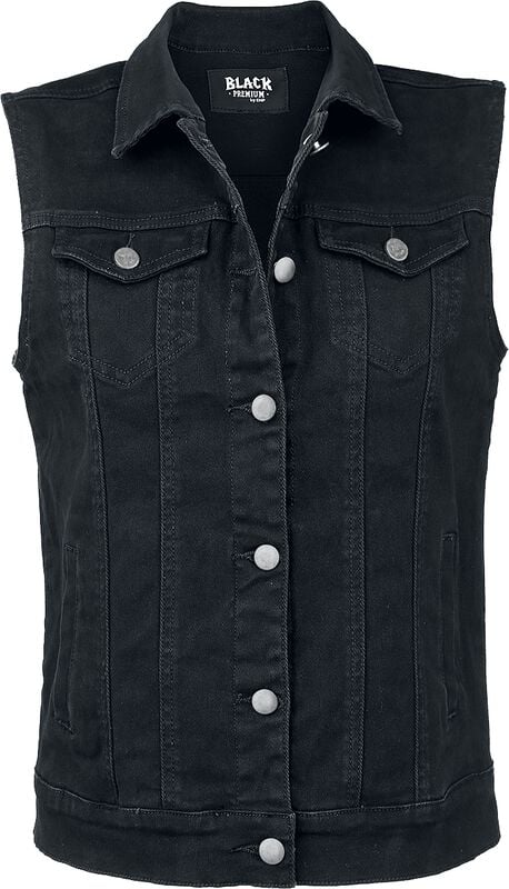 Rock Revival "Don't Stand So Close To Me" Vest Black By Black Premium By EMP