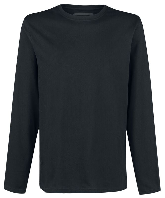 Rock Revival "Double Pack Long-Sleeve Tops Grey And Black With Crew Neck" Long-sleeve Shirt Black-grey By RED By EMP