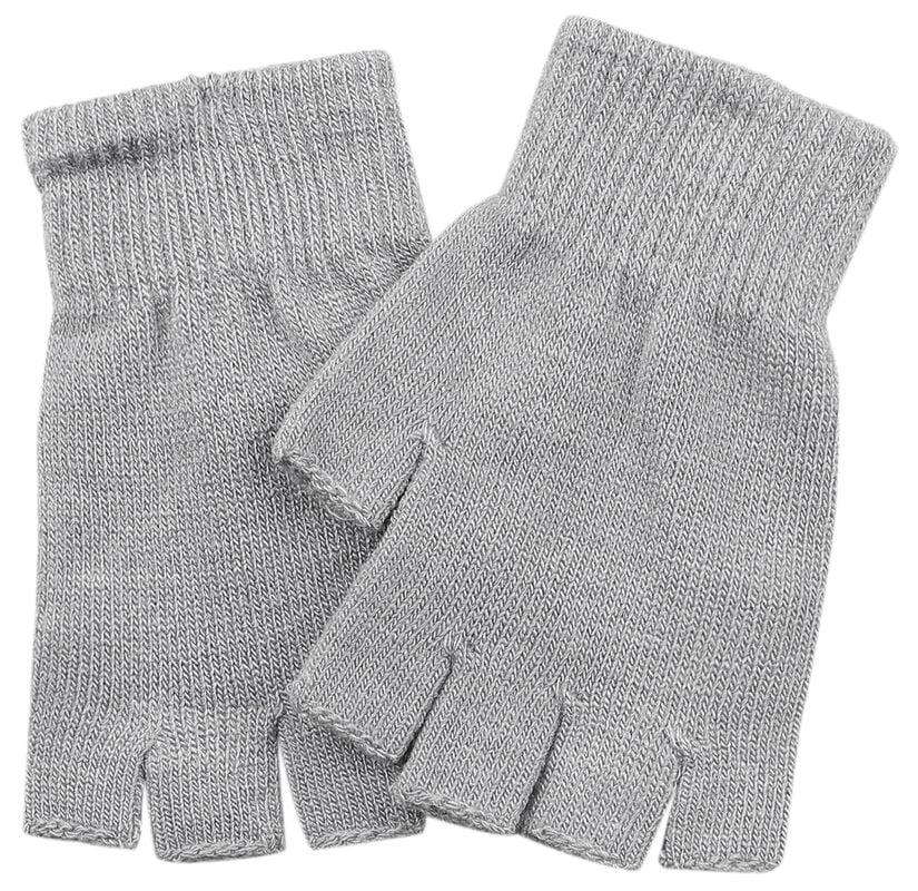 Rock Revival "Double Pack Of Gloves" Fingerless Gloves Grey-black By Black Premium By EMP