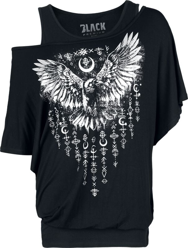 rock revival "Double Pack T-Shirt and Top" T-Shirt black by Black Premium by EMP