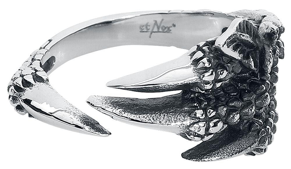 Rock Revival "Dragon's Claw" Ring Silver-coloured By EtNox Hard And Heavy