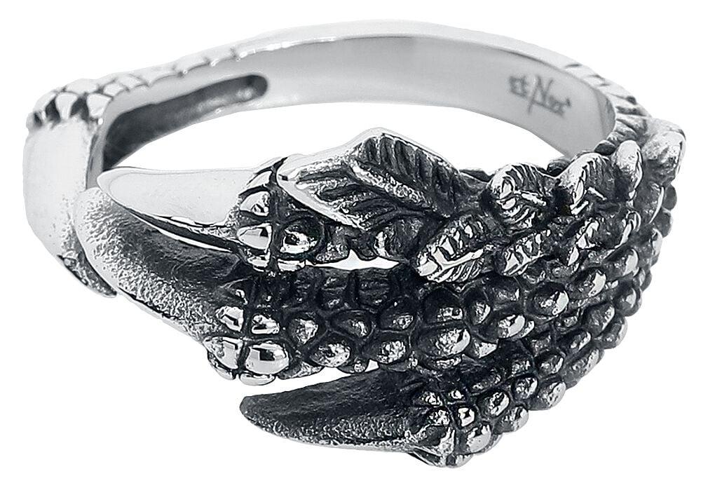 rock revival "Dragon's Claw" Ring silver-coloured by etNox hard and heavy