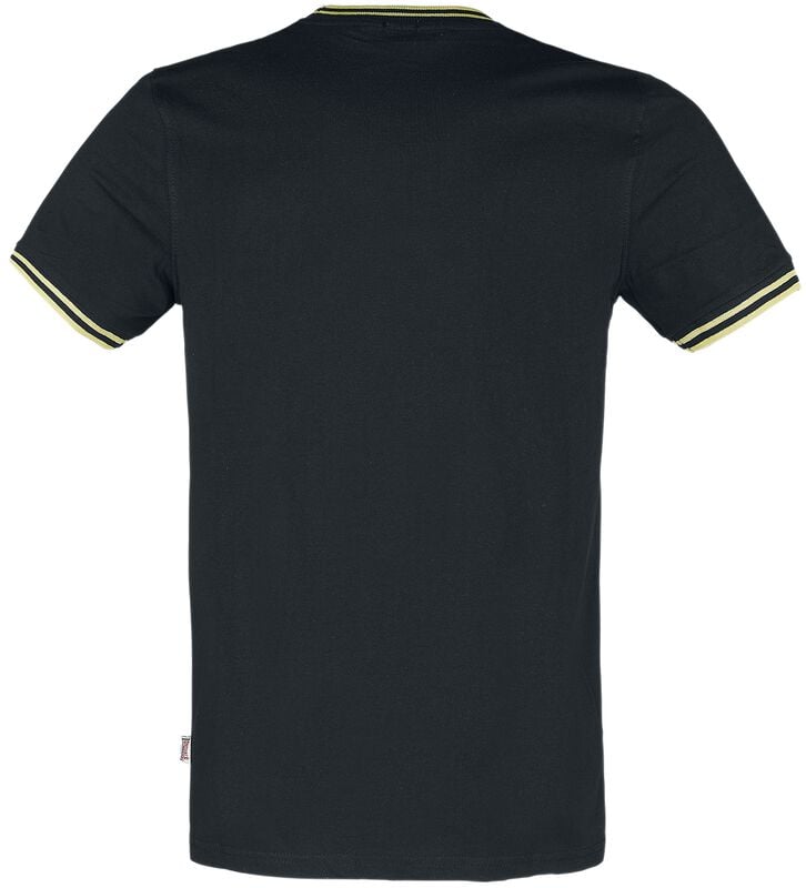 Rock Revival "DUCANSBY" T-Shirt Black By Lonsdale London