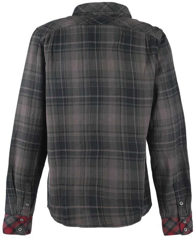 Rock Revival "Duncan" Longsleeve Brown-black By Brandit