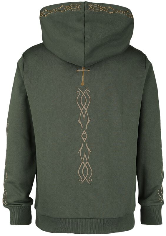Rock Revival "Dunedain" Hoodie Dark Green By The Lord Of The Rings