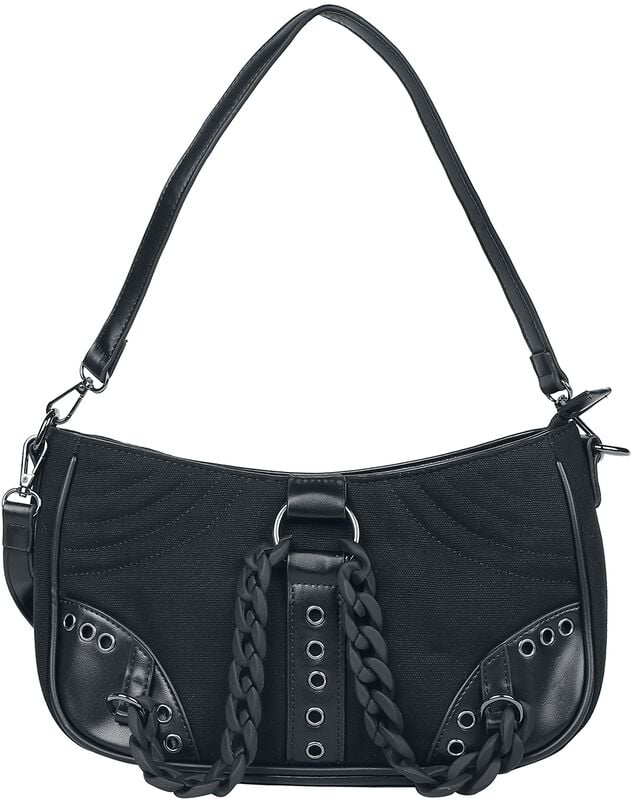 Rock Revival "Earthworm" Handbag Black By Banned Alternative