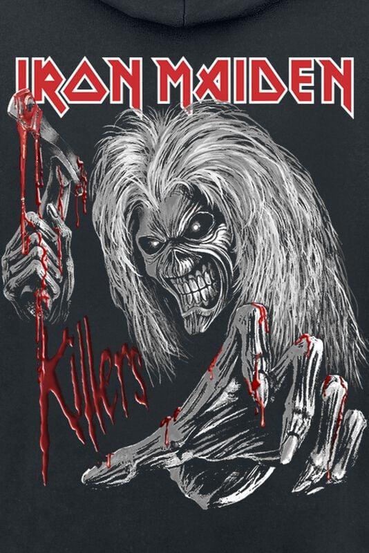 Rock Revival "Ed Kills Again" Hoodie Black By Iron Maiden