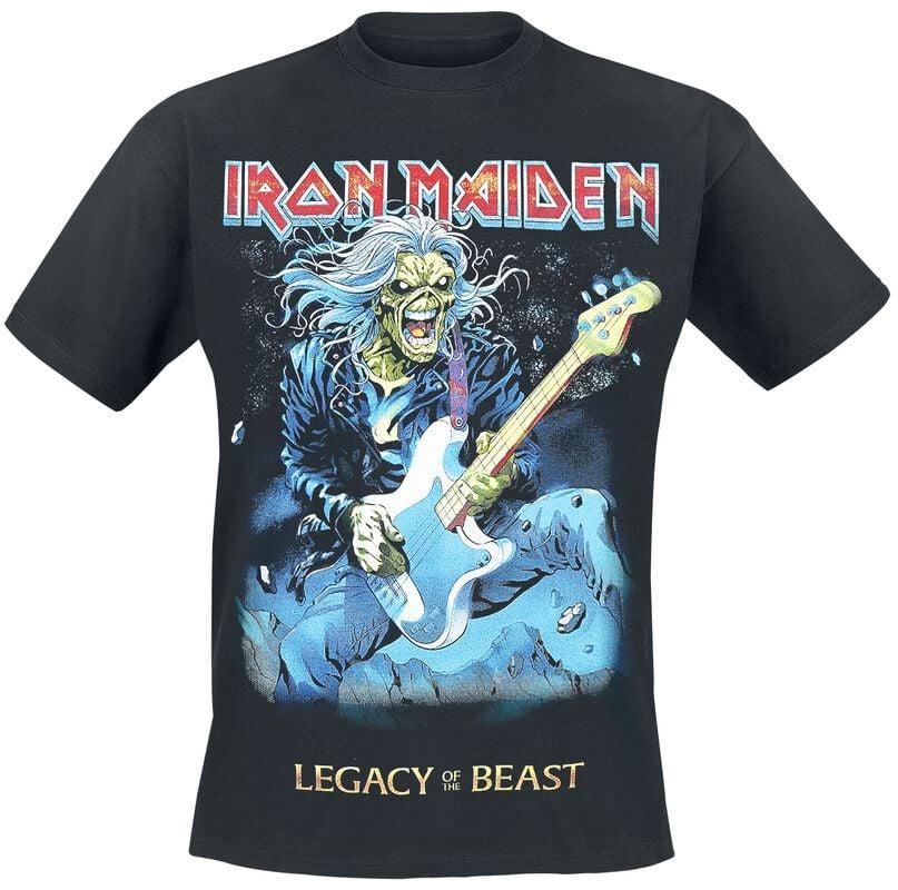 rock revival "Eddie On Bass" T-Shirt black by Iron Maiden