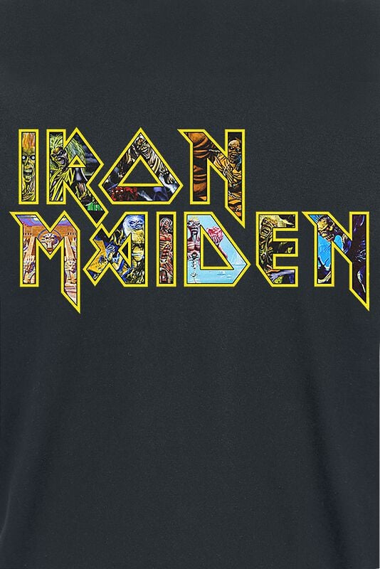 Rock Revival "Eddies Logo" T-Shirt Black By Iron Maiden