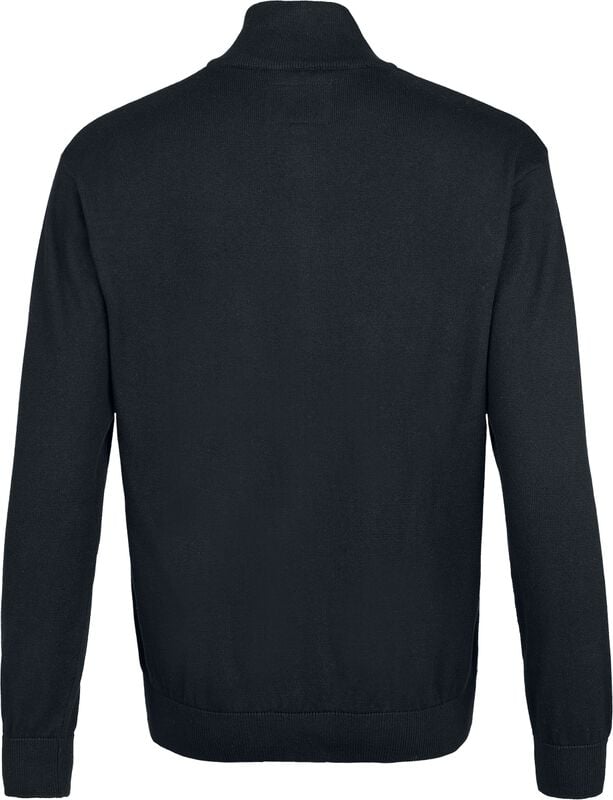 Rock Revival "Elmo - Half-zip Jumper" Knit Jumper Black By Sesame Street