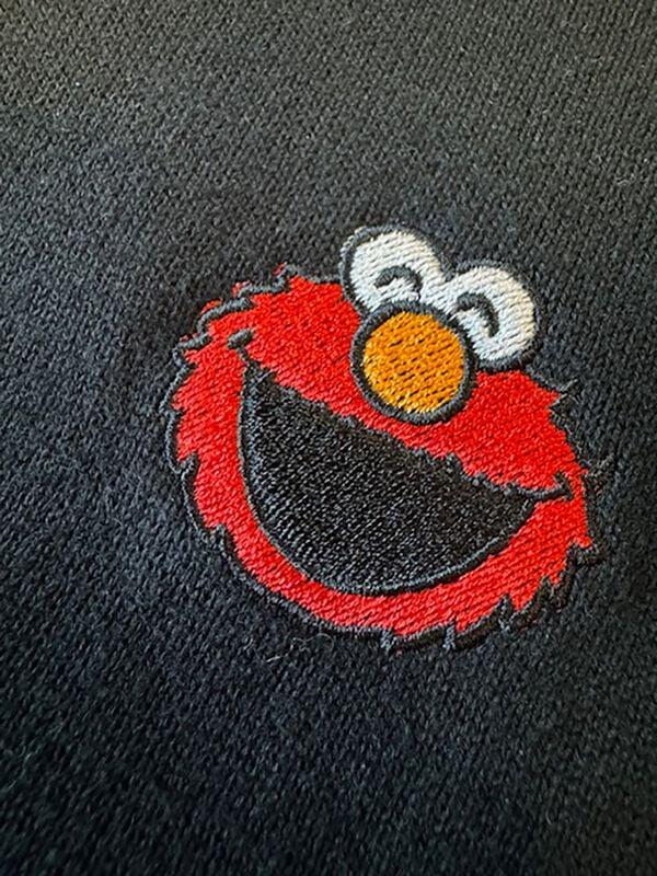 Rock Revival "Elmo - Half-zip Jumper" Knit Jumper Black By Sesame Street