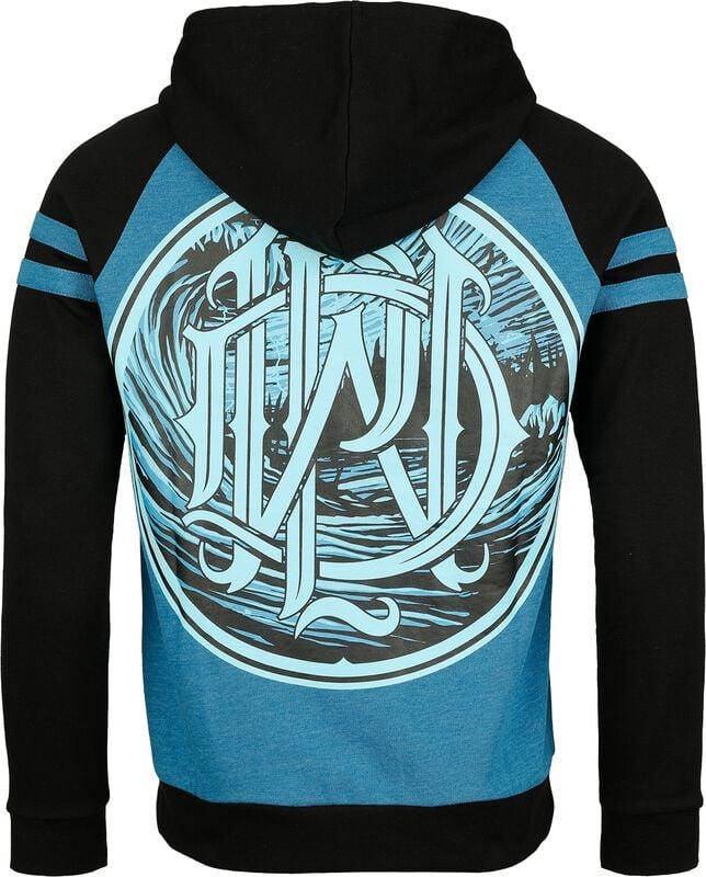 Rock Revival "EMP Signature Collection" Hoodie Jacket Light Blue-black By Parkway Drive