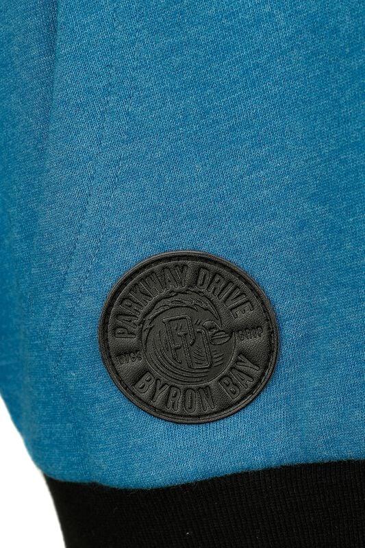 Rock Revival "EMP Signature Collection" Hoodie Jacket Light Blue-black By Parkway Drive