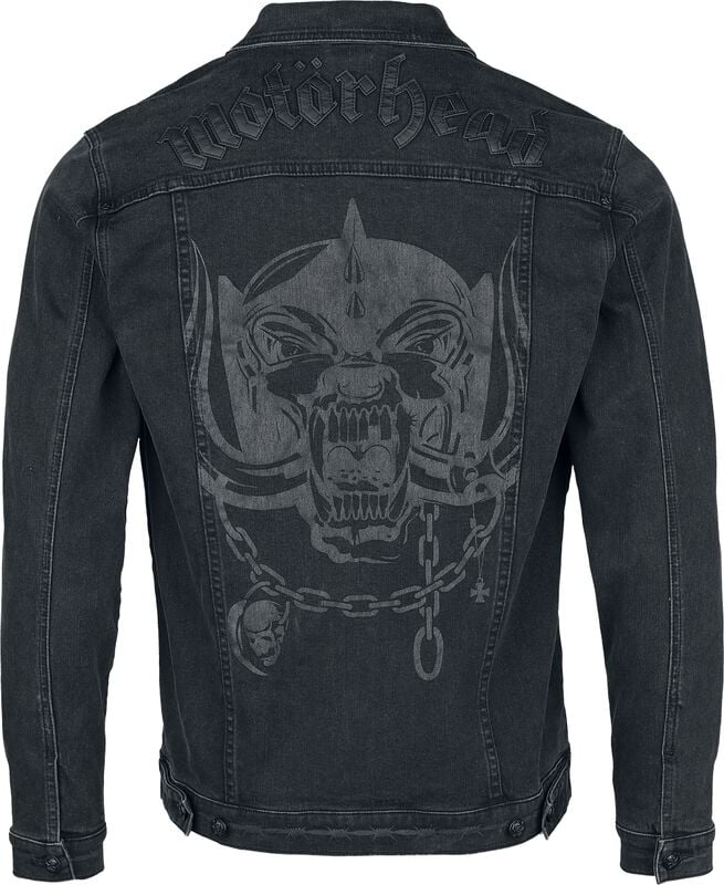 Rock Revival "EMP Signature Collection" Jeans Jacket Black By Motörhead
