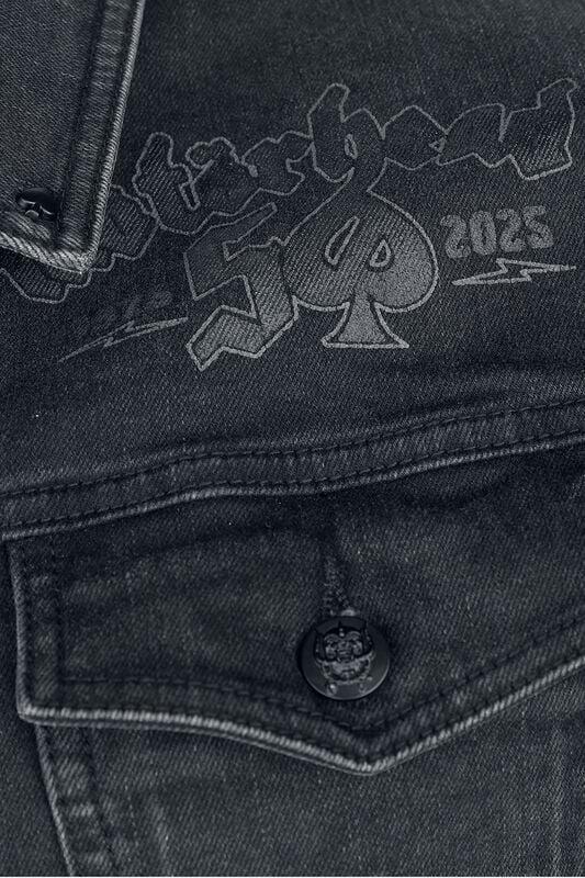 Rock Revival "EMP Signature Collection" Jeans Jacket Black By Motörhead