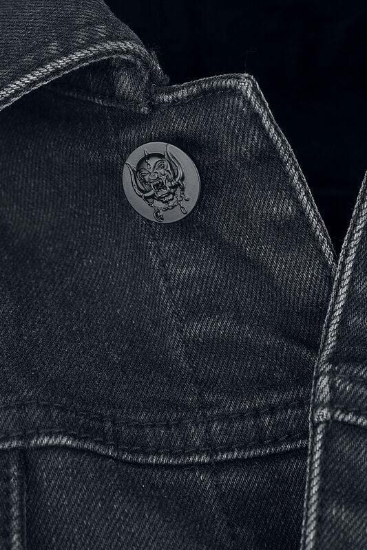 Rock Revival "EMP Signature Collection" Jeans Jacket Black By Motörhead