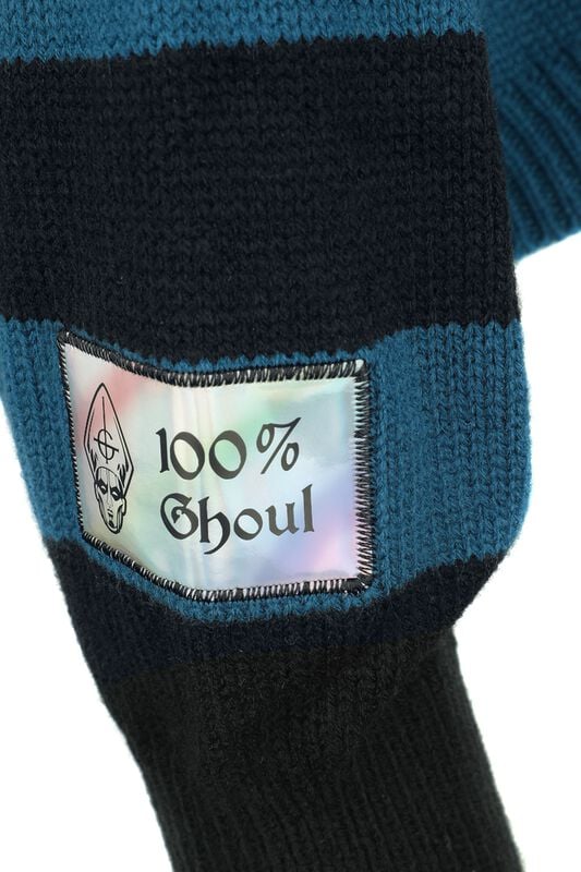 Rock Revival "EMP Signature Collection" Knit Jumper Black/petrol By Ghost