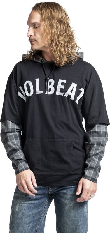 Rock Revival "EMP Signature Collection" Long-sleeve Shirt Black-grey By Volbeat