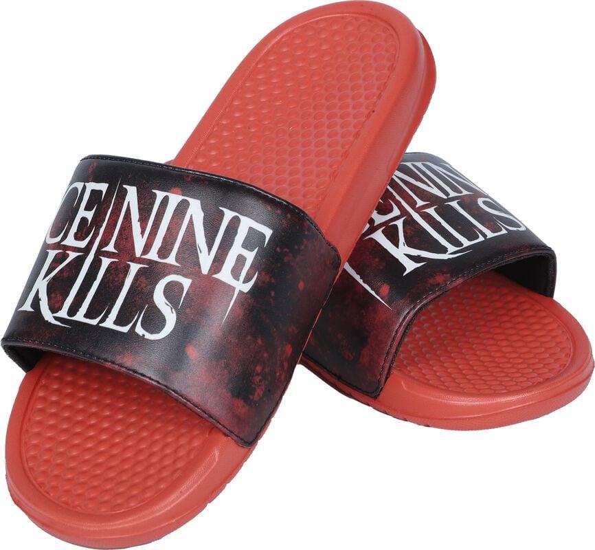 rock revival "EMP Signature Collection" Sandal red-black by Ice Nine Kills